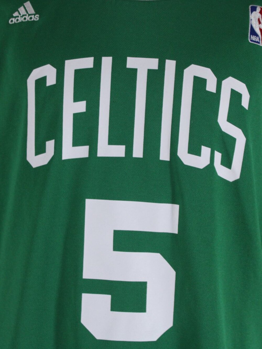 Boston Celtics Jersey (Retro) - Kevin Garnett Number 5 by Adidas - Men's Large - Picture 2 of 10